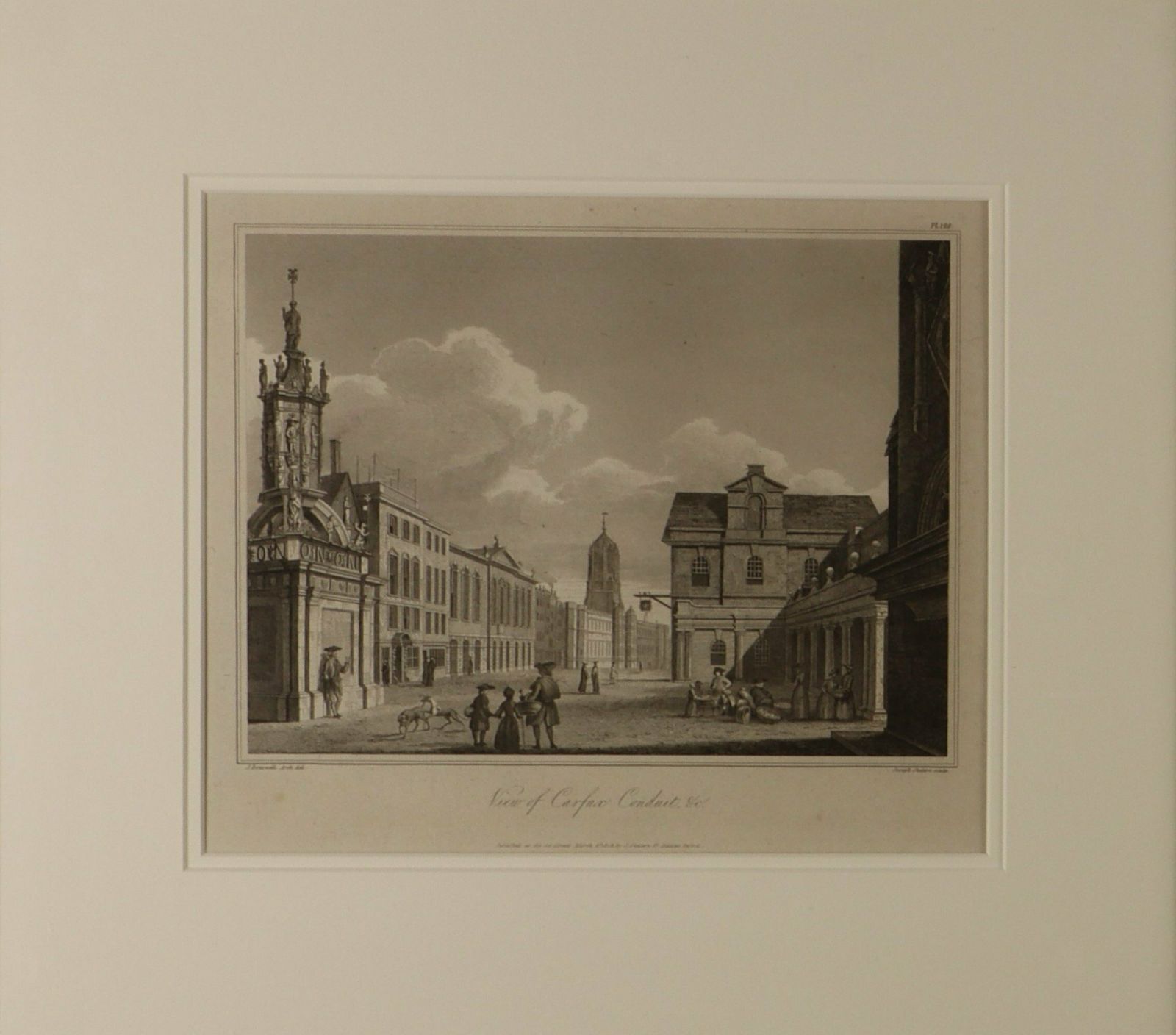 Pair Of Oxford Street Engravings (1819) photo Art