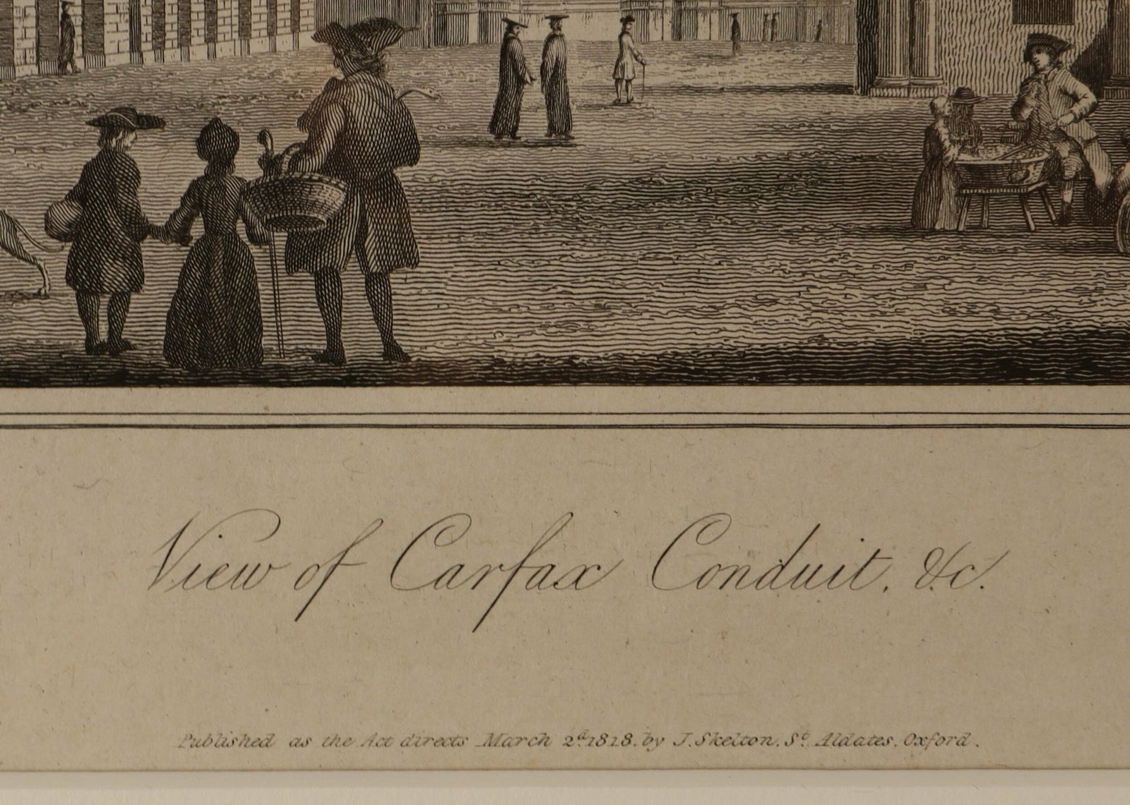 Pair Of Oxford Street Engravings (1819) photo vinterior