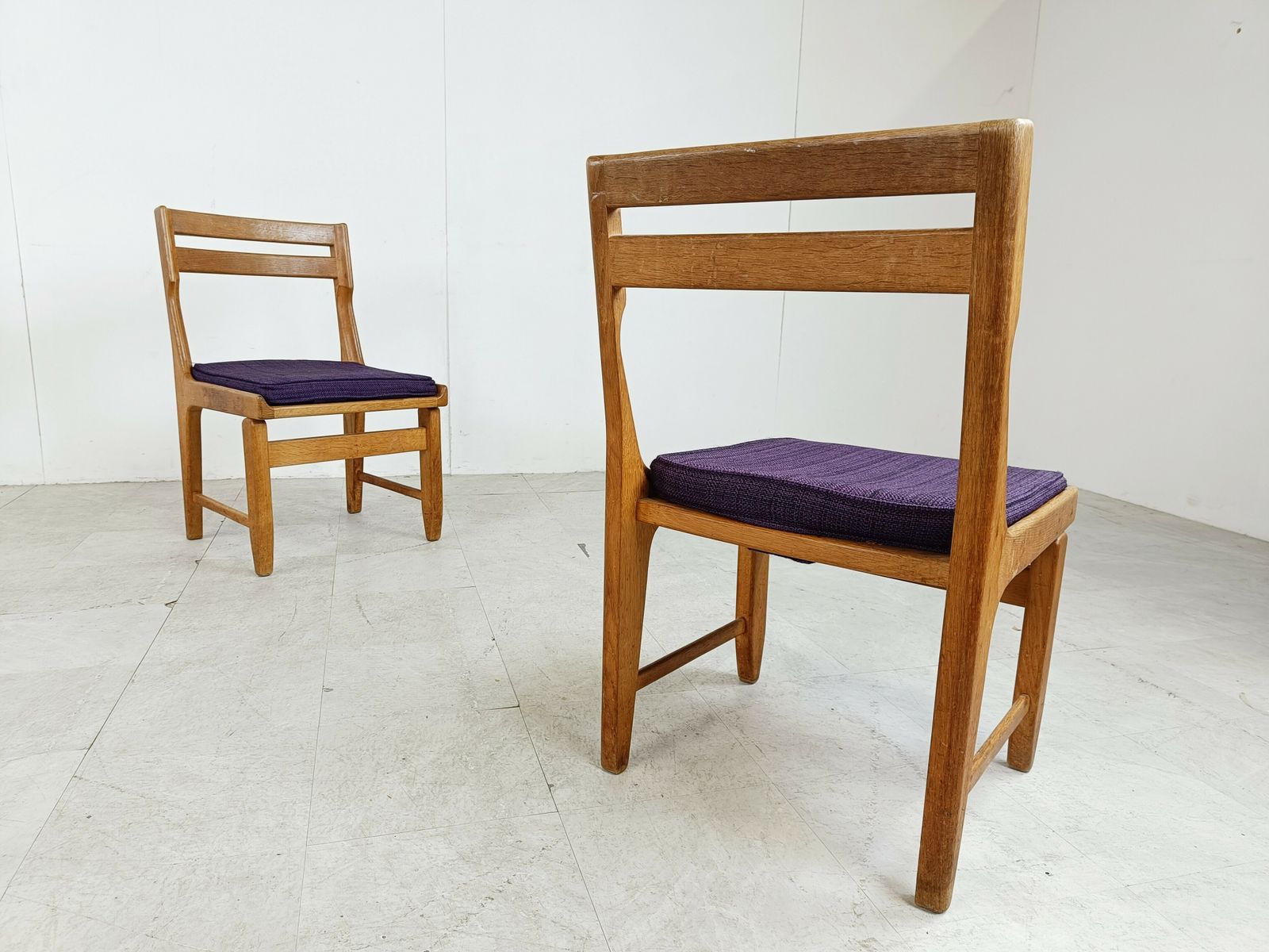 photo for sale Raphael Chairs By Guillerme And Chambron For Votre Maison, Set Of 6