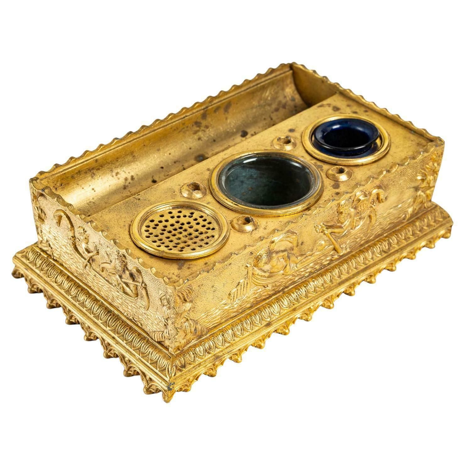 Nice Inkwell Of The Xixth Century