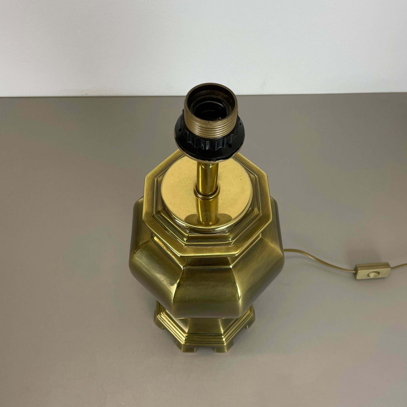 photo buy Original Hollywood Regency Stilnovo Style Brass Sputnik Table Light, Italy 1970s