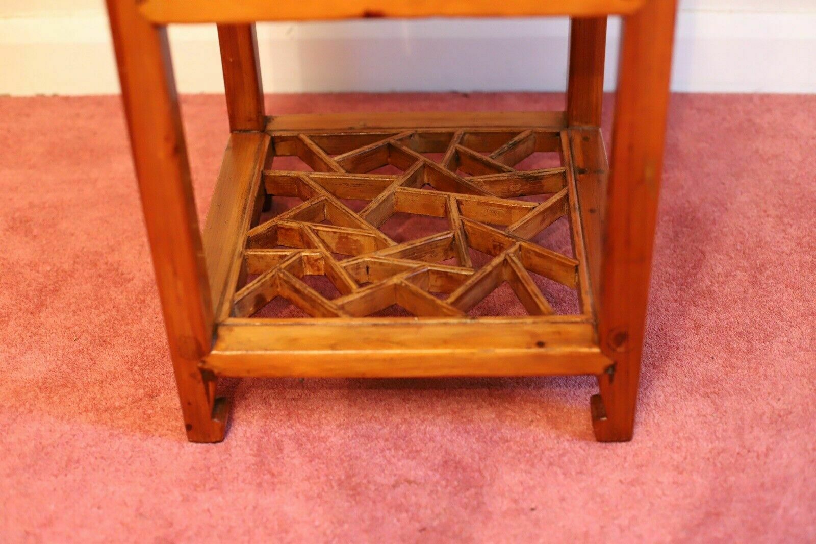 photo buy Two Beautiful Chinese Softwood Lamp Tables