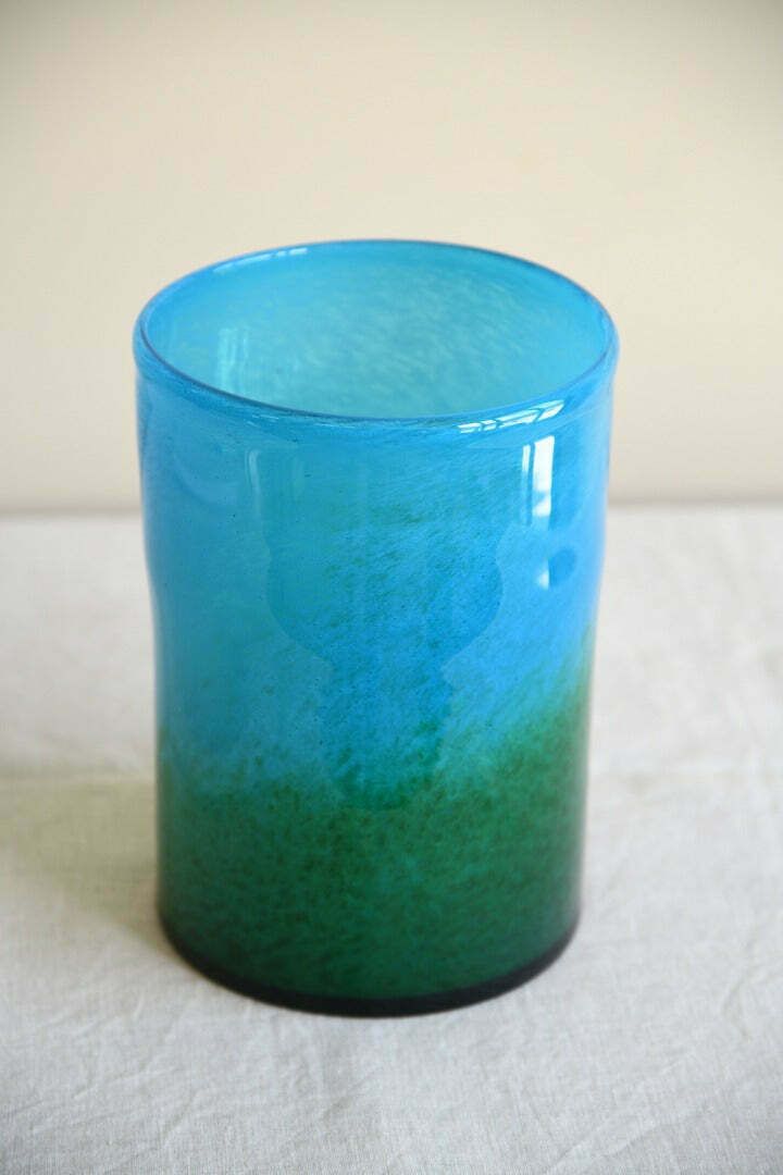 John Orwar Lake Ekenas Sweden Cylinder Glass Vase photo Home Decor