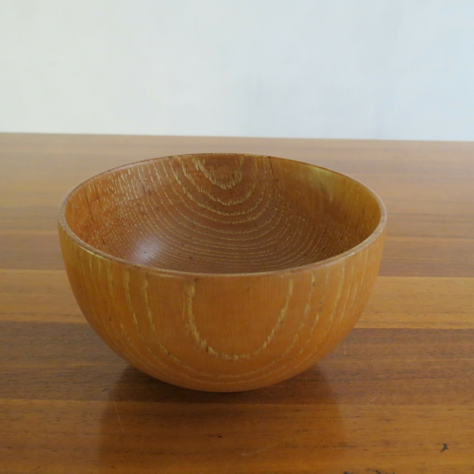 Set Of 3 Hand Produced 1970s Wooden Ash Bowls photo furniture