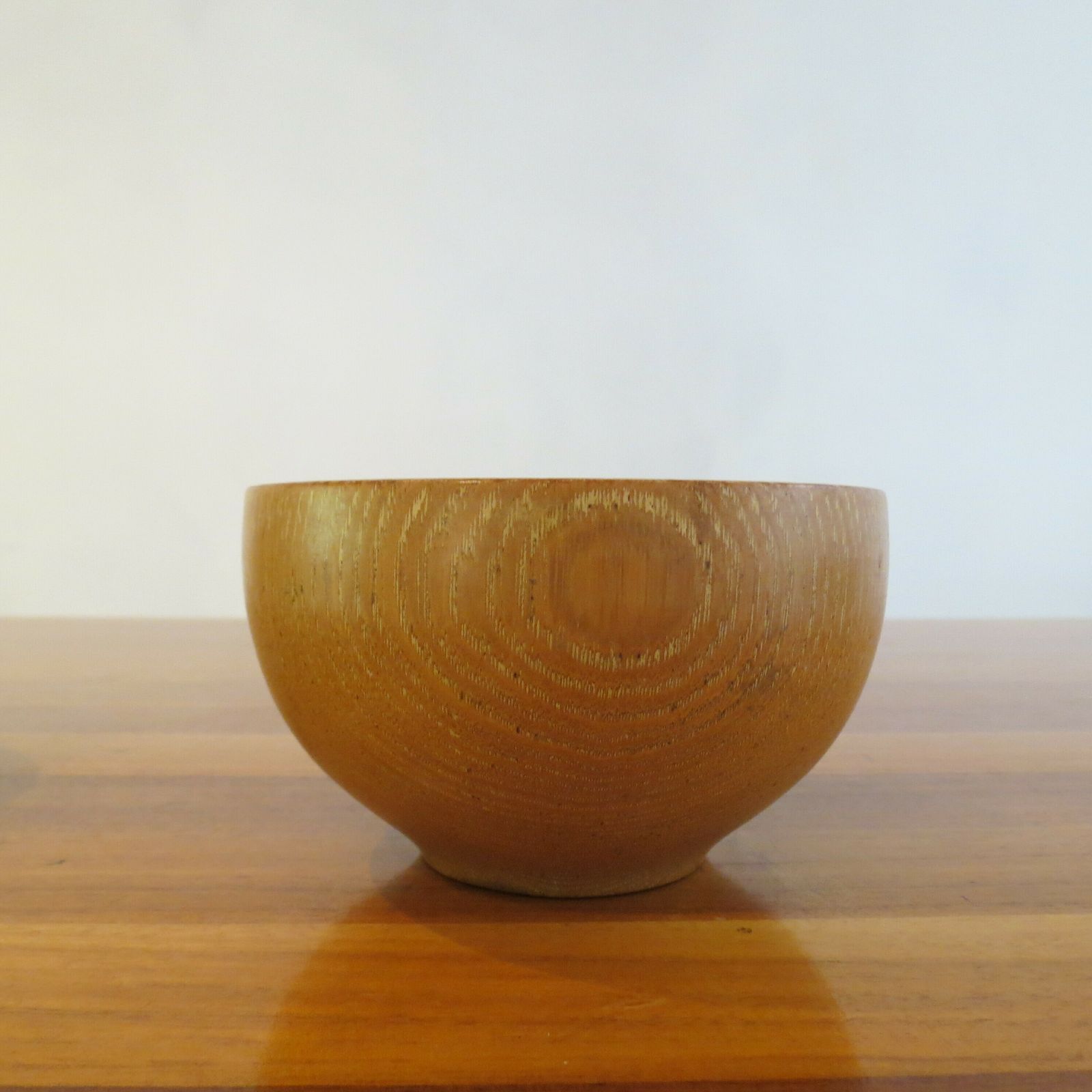 photo for sale Set Of 3 Hand Produced 1970s Wooden Ash Bowls