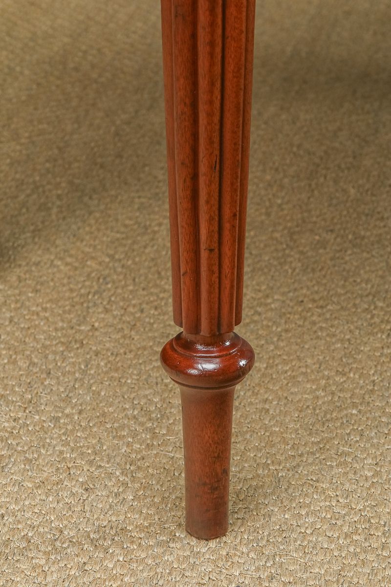 English Victorian Mahogany  Occasional Table With Drawers (Circa 1840) photo vinterior