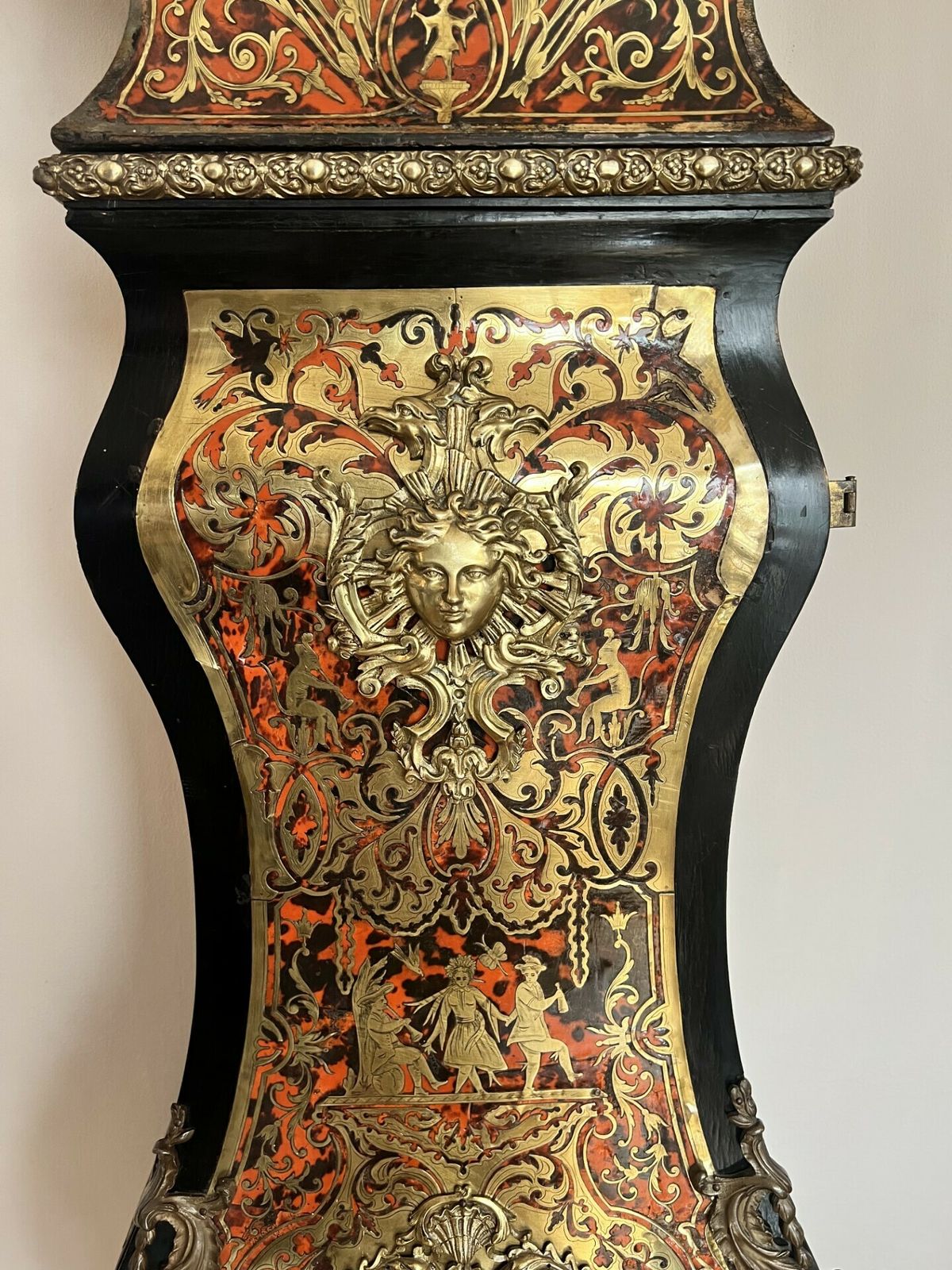 15345.0 Fantastic Quality Napoleon III Marquetry Inlaid Eight Day Longcase Clock photo