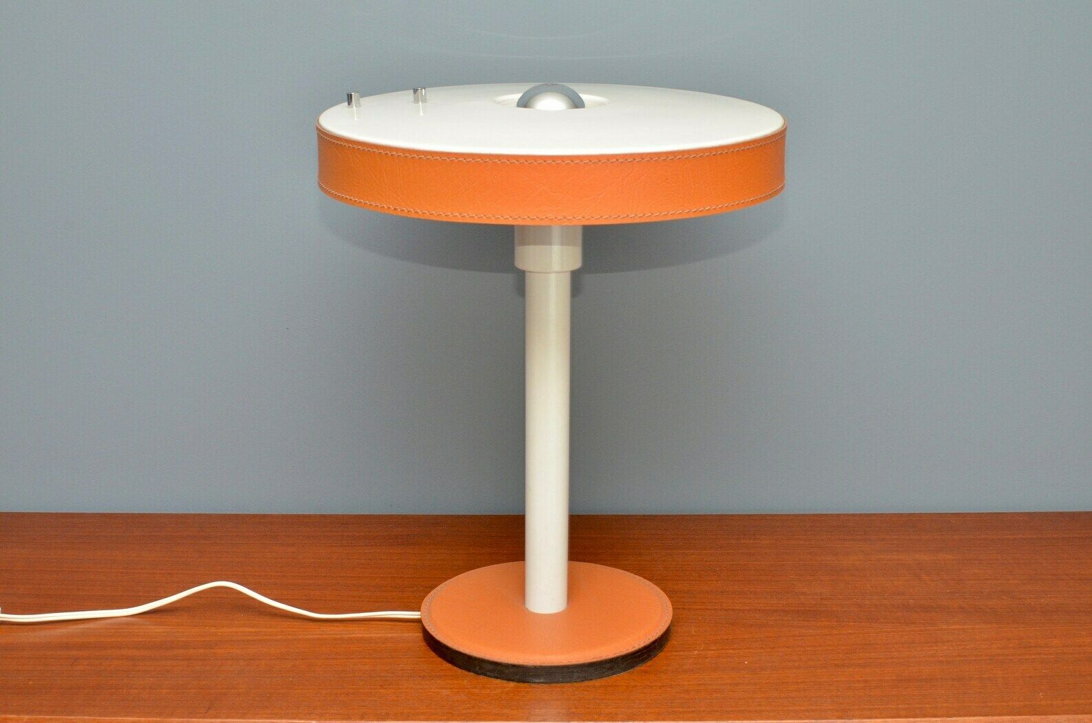 Vintage Modernist Table Lamp Made By Philips Eindhoven Netherlands 1960s