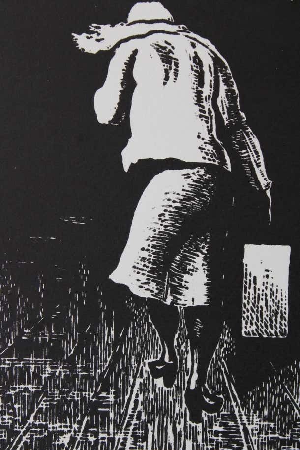 Diptych 1980 Paper Linocut Each Artwork photo Art