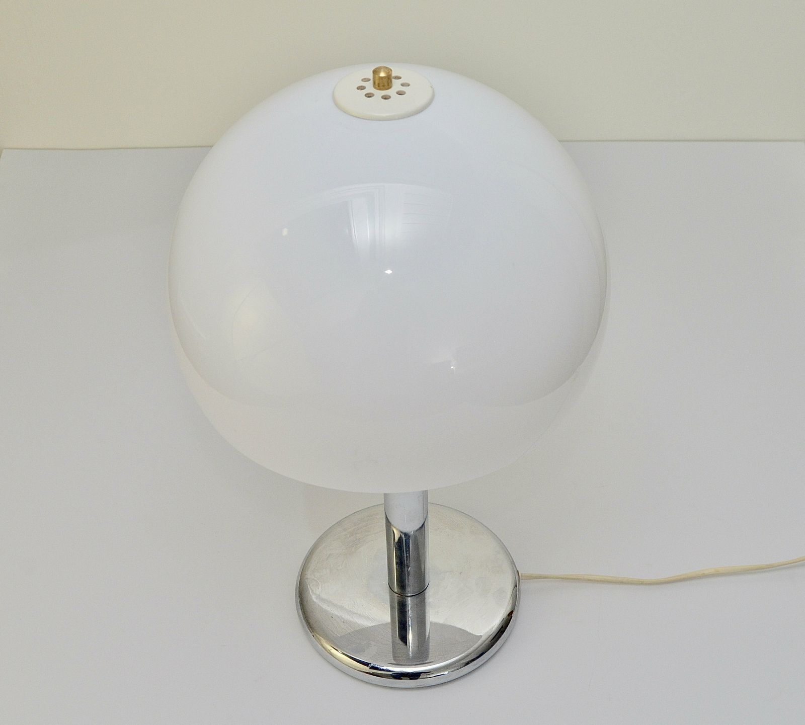 Vintage Mushroom Table Lamp In The Style Of Guzinni, Germany 1970s photo buy
