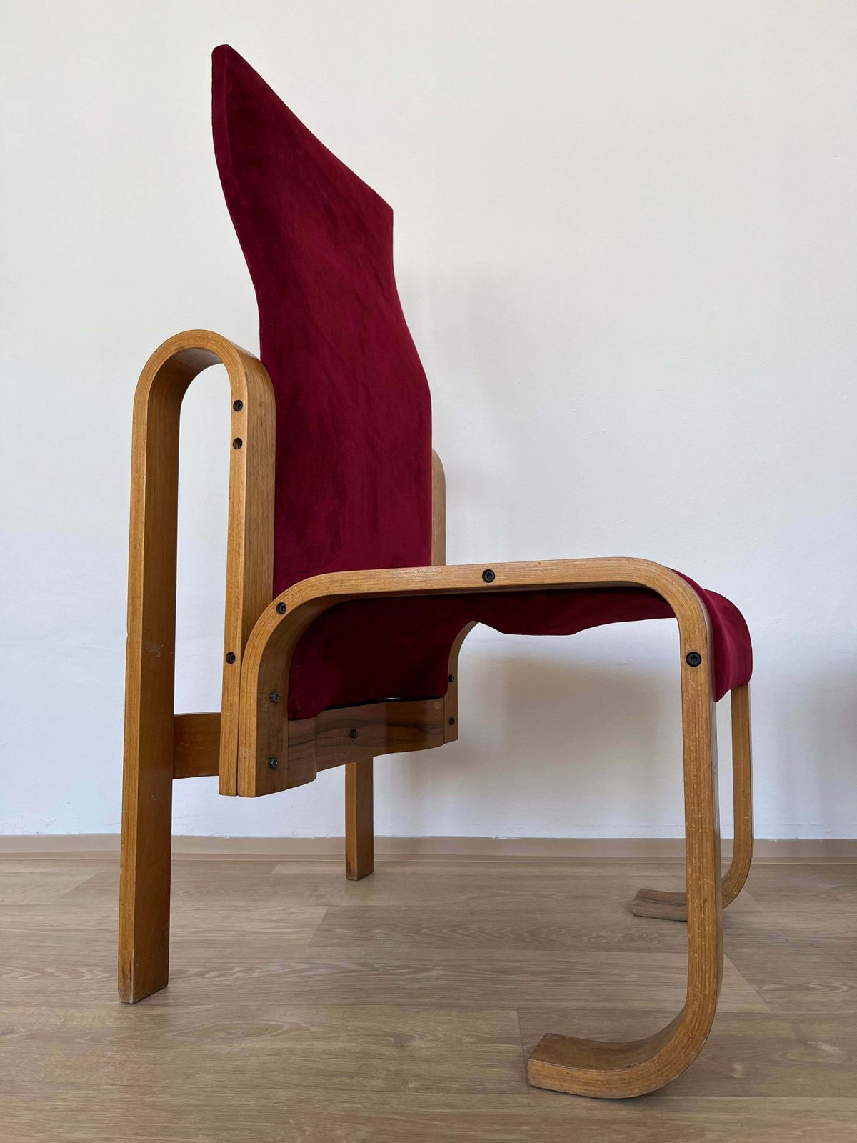 Rare Chairs By Jan Bočan For The Czechoslovakian Embassy In Stockholm, 1972 photo furniture