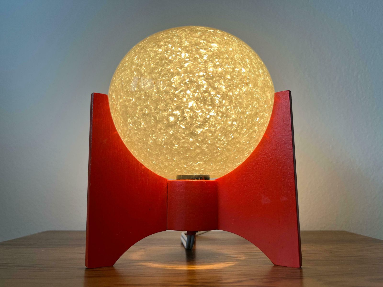 Pair Of Space Age Table Lamps Rocket By Pokrok Zilina, 1970s photo furniture