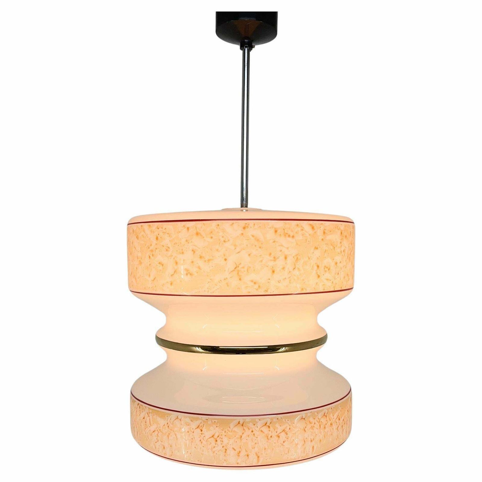 Mid Century Glass Pendant, 1970''S, Czechoslovakia £297.84