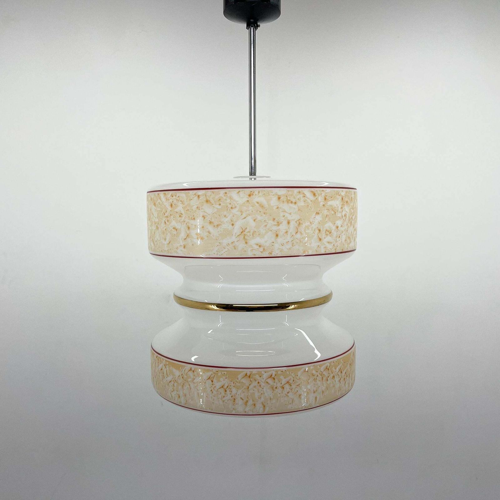 Mid Century Glass Pendant, 1970''S, Czechoslovakia £297.84 photo for sale