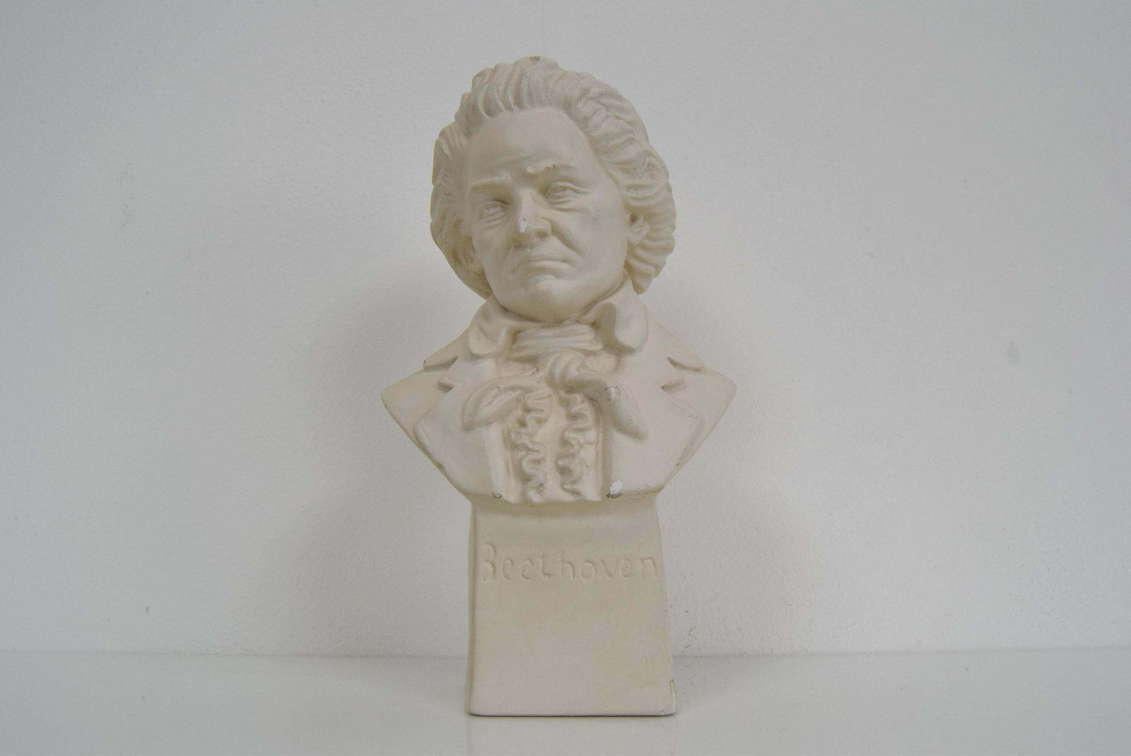 Mid Century Plaster Bust/Sculpture Of Ludwig Van Beethoven, Circa 1950 photo furniture