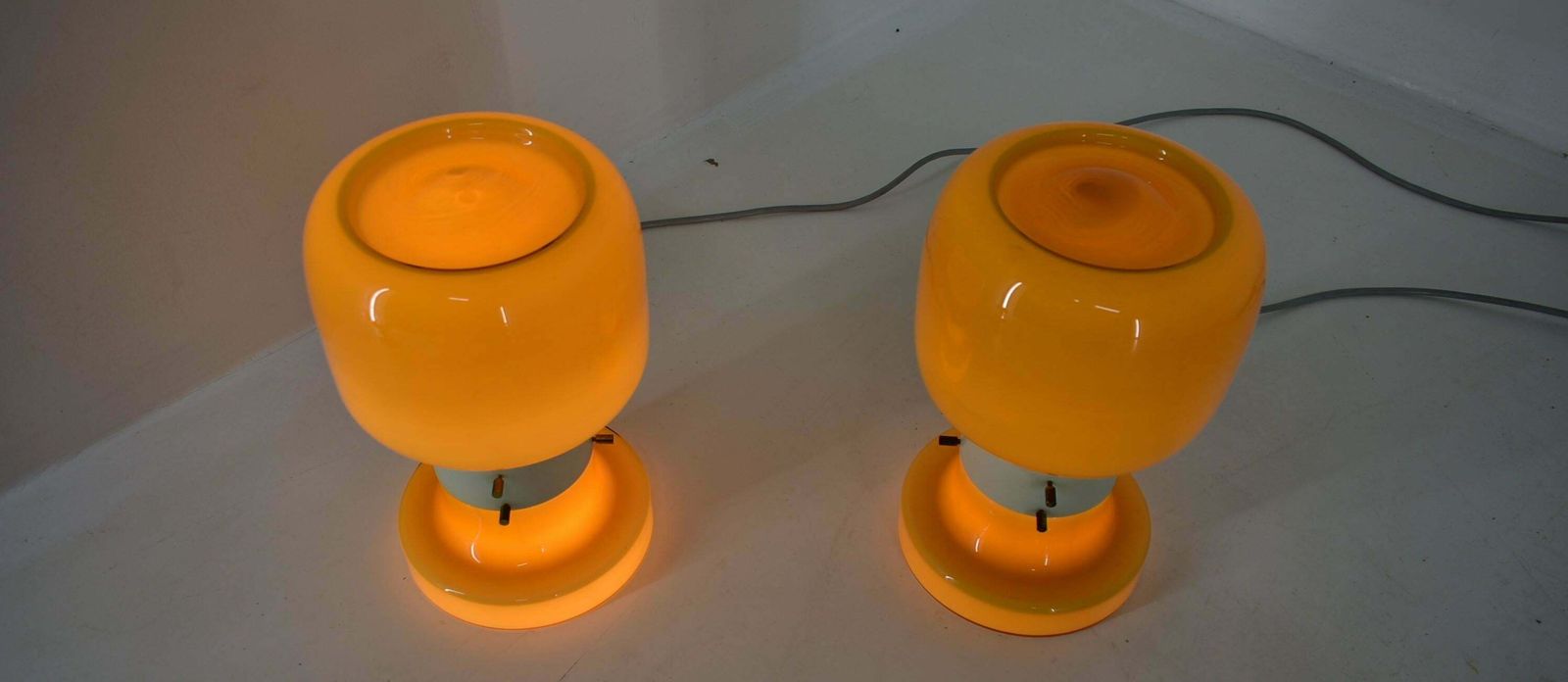 photo buy Pair Of Midcentury Table Lamps By Zbyněk Hřivnáč, Equipment Hotel Praha 1960s
