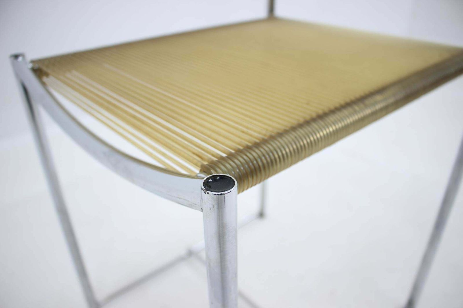Midcentury Set Of 4 Spaghetti Chairs By G. Belotti For Alias, Italy, 1979 photo furniture