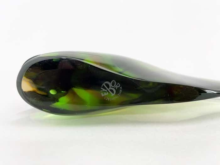 Art 1960's Art Glass Fish Designed By Stanislav Honzík For Nový Bor Glassworks photo