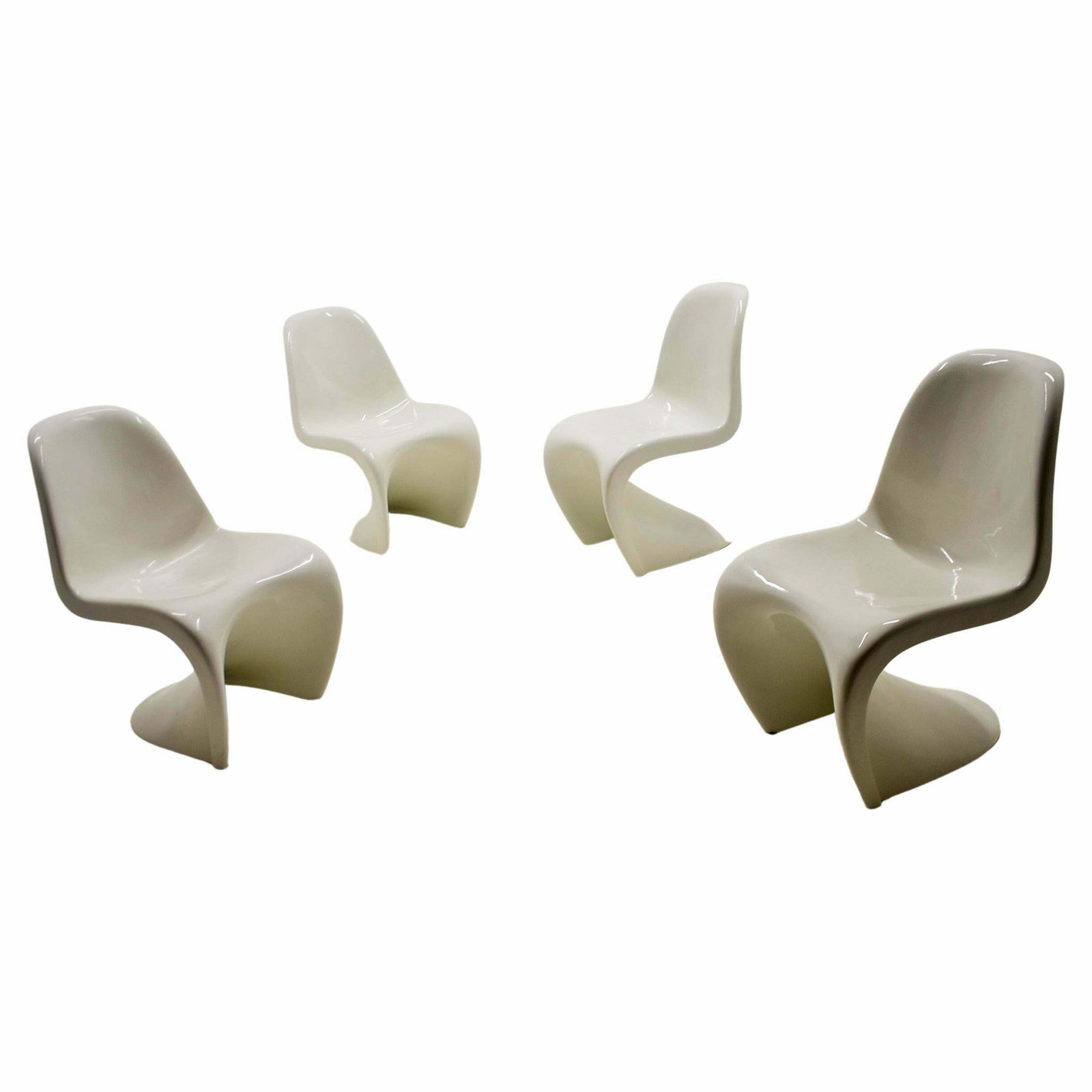 Panton S, Chairs Vitra By Verner Panton For Herman Miller 1965s photo furniture