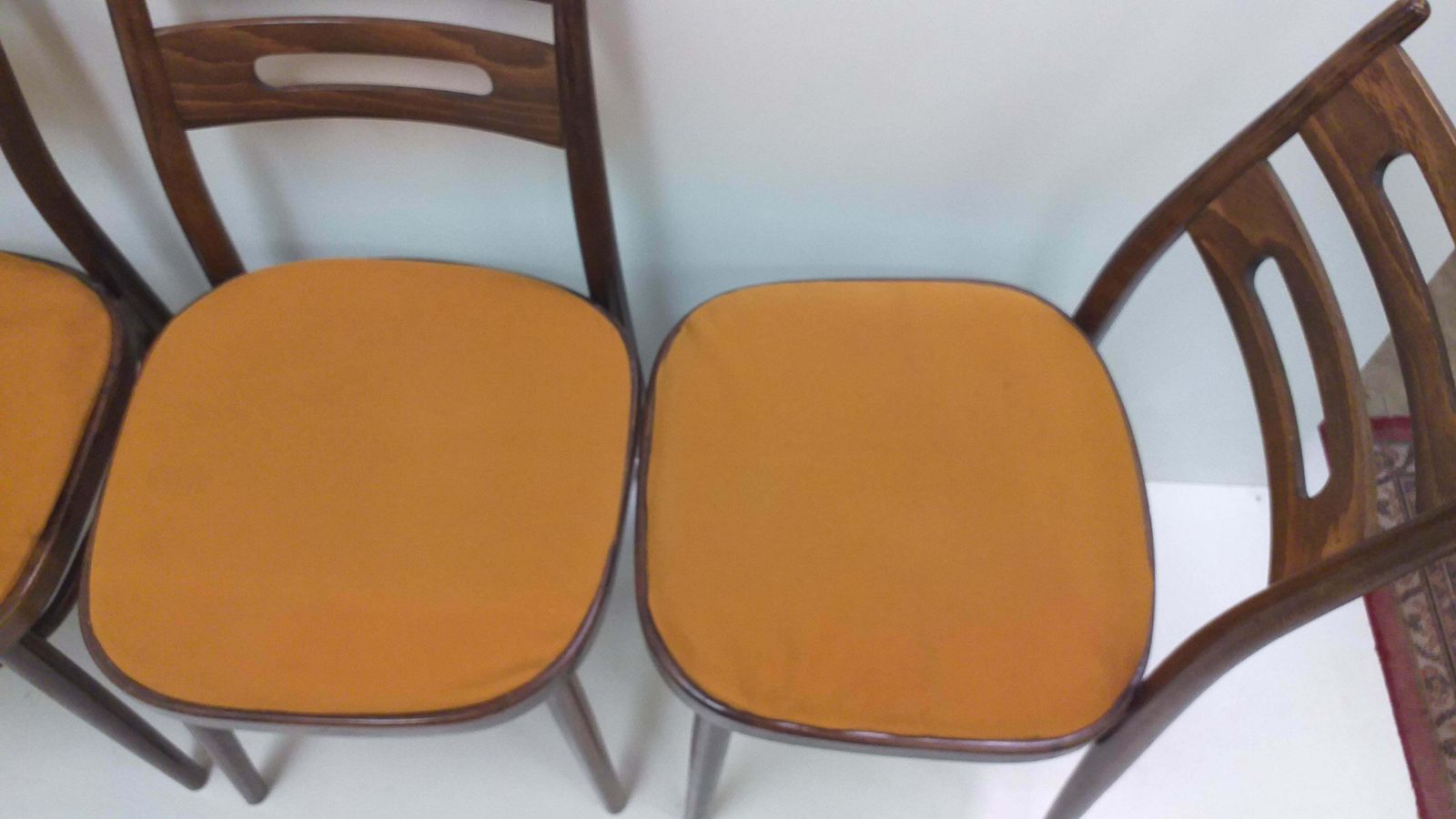 1960 4 Pieces Of Ton Chairs, Czechoslovakia photo furniture