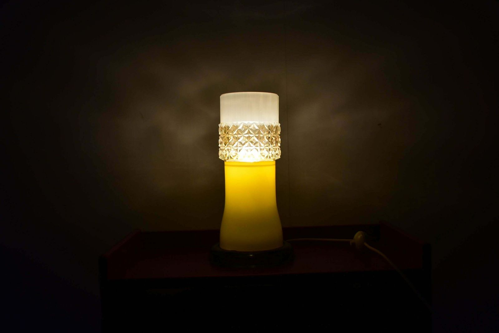 Lighting All Glass Table Lamp By Beleuchtungsglass Kombinat Görlitz, 1960s photo