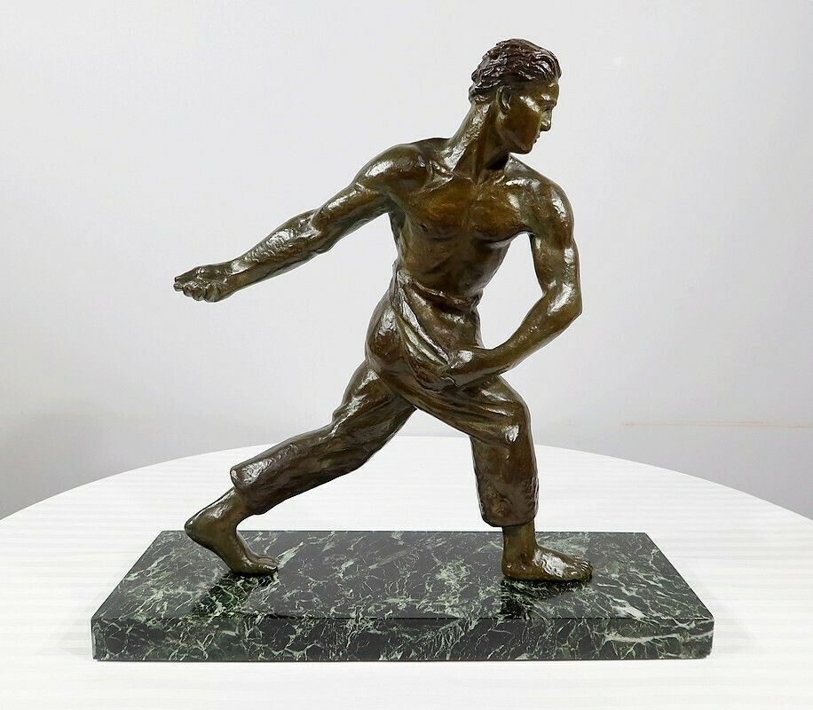 Bronze “The Sower” By A. Kelety, Art Deco – 1930 photo 3543.2
