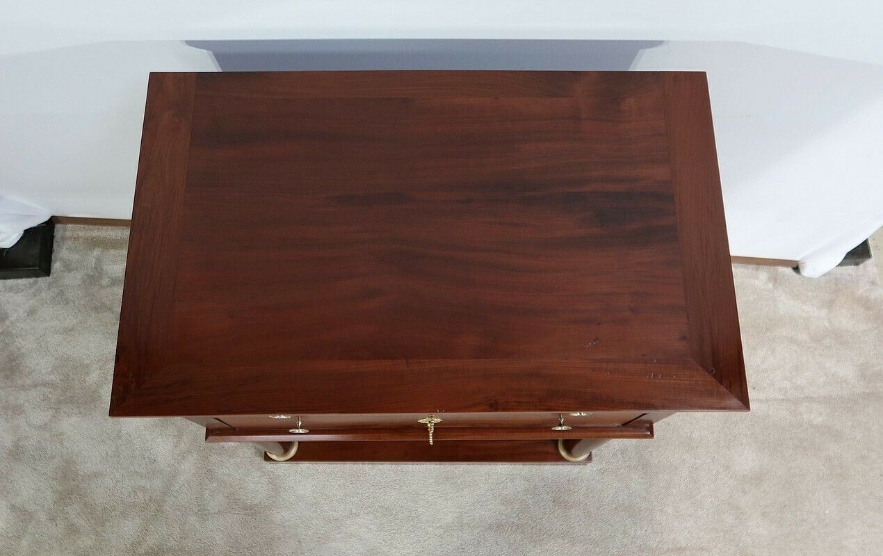 Mahogany Chiffonniere Console, Empire, Early 19th Century photo Furniture