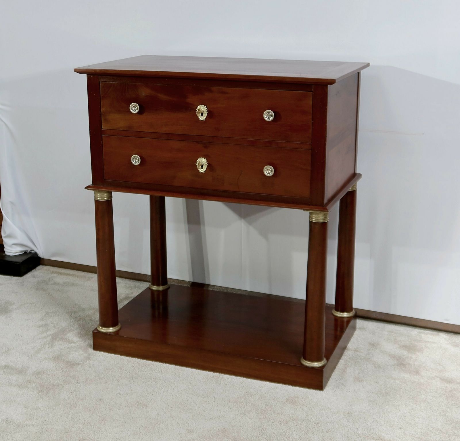 photo vinterior Mahogany Chiffonniere Console, Empire, Early 19th Century