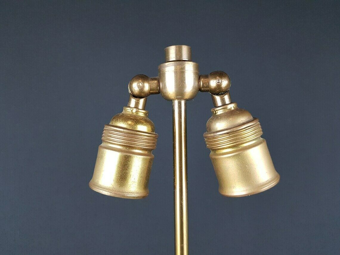 Unique Vintage Beige And Brown Ceramic Table Lamp By Walburga Külz West Germany Studio Pottery 1970s photo 322.0