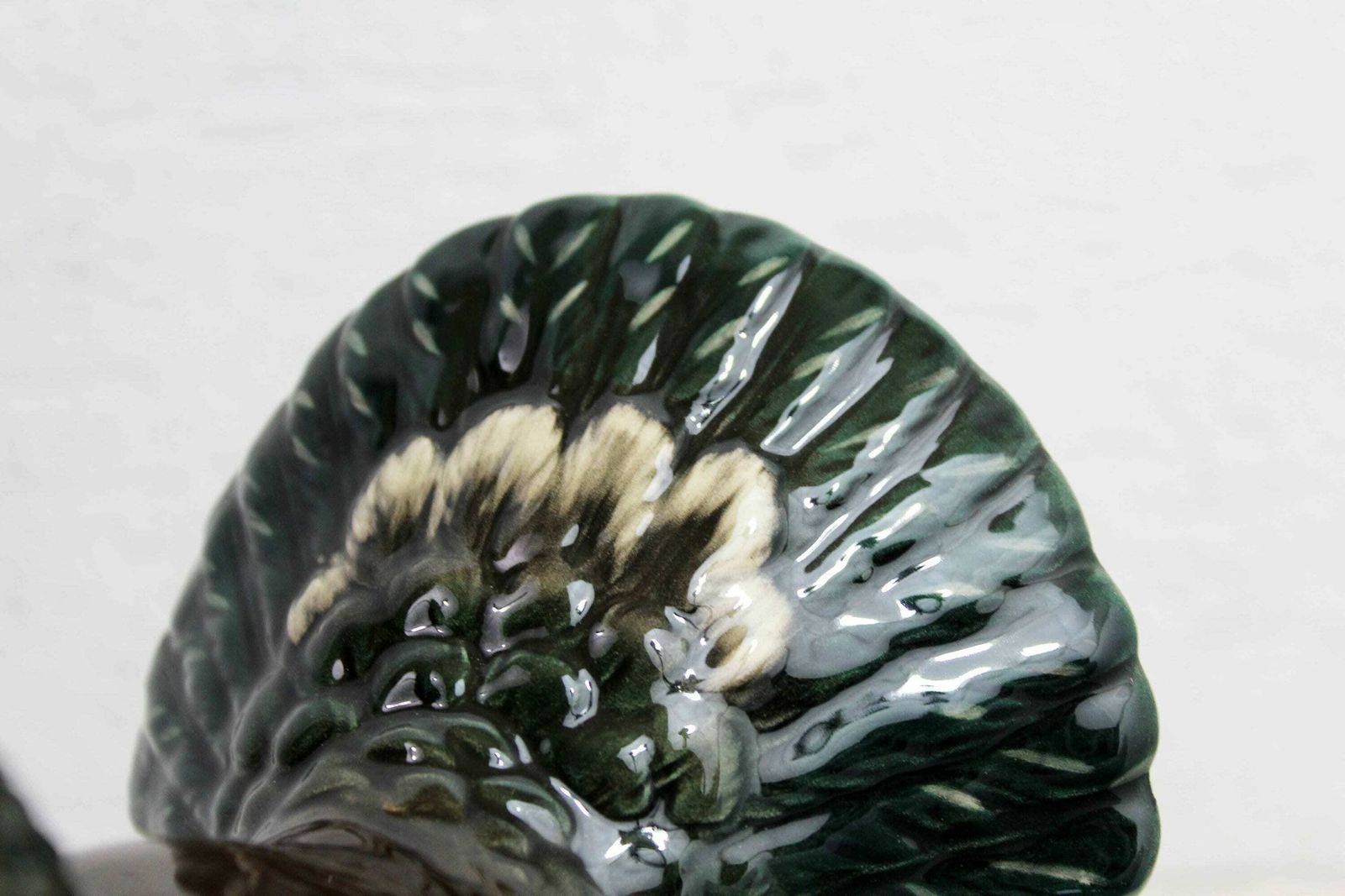 Figurine Of Heather Rooster Or Large Tetra In Ceramic 1970 photo vintage