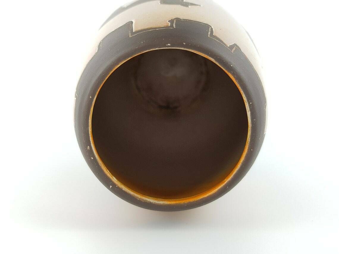 Vintage Marei Keramik Vaas Met Dierdecor 2002 24 West German Pottery Ca. Jaren 1950–1960 photo 128.0