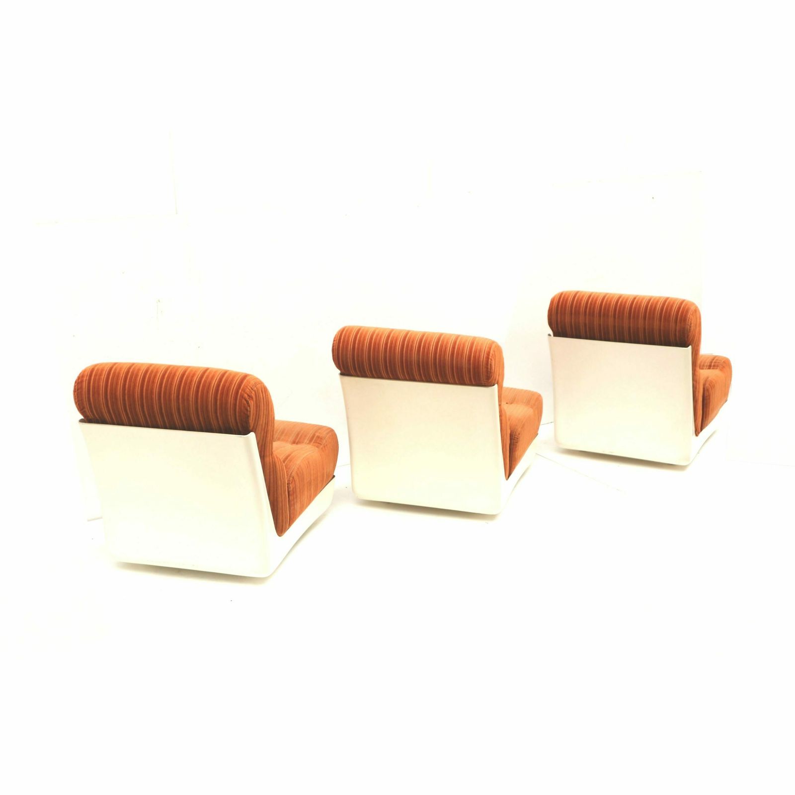 Vintage Space Age Element Modular Sofa / 3 Seater Sofa / Armchairs From The 1970s photo 2659.0