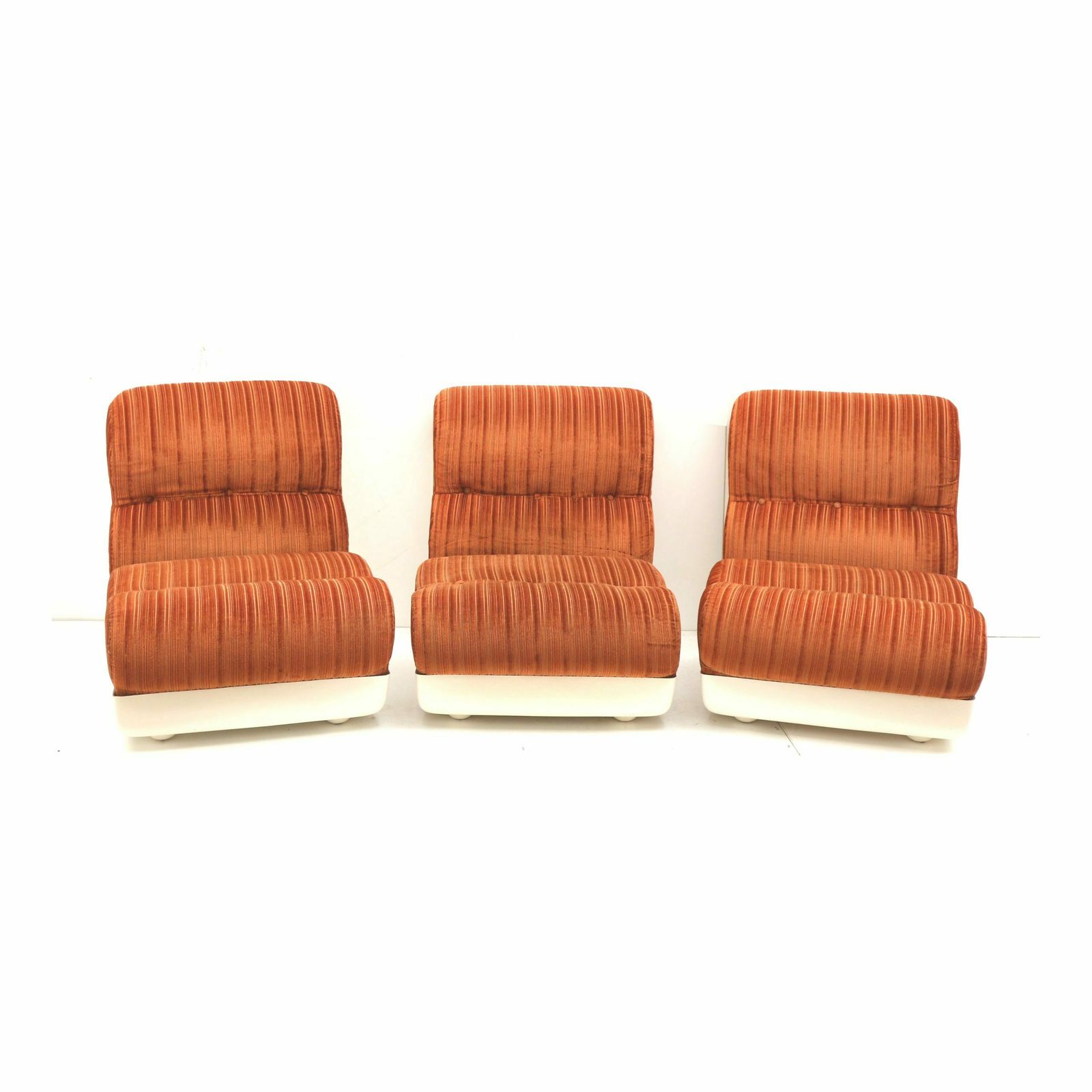 photo furniture Vintage Space Age Element Modular Sofa / 3 Seater Sofa / Armchairs From The 1970s
