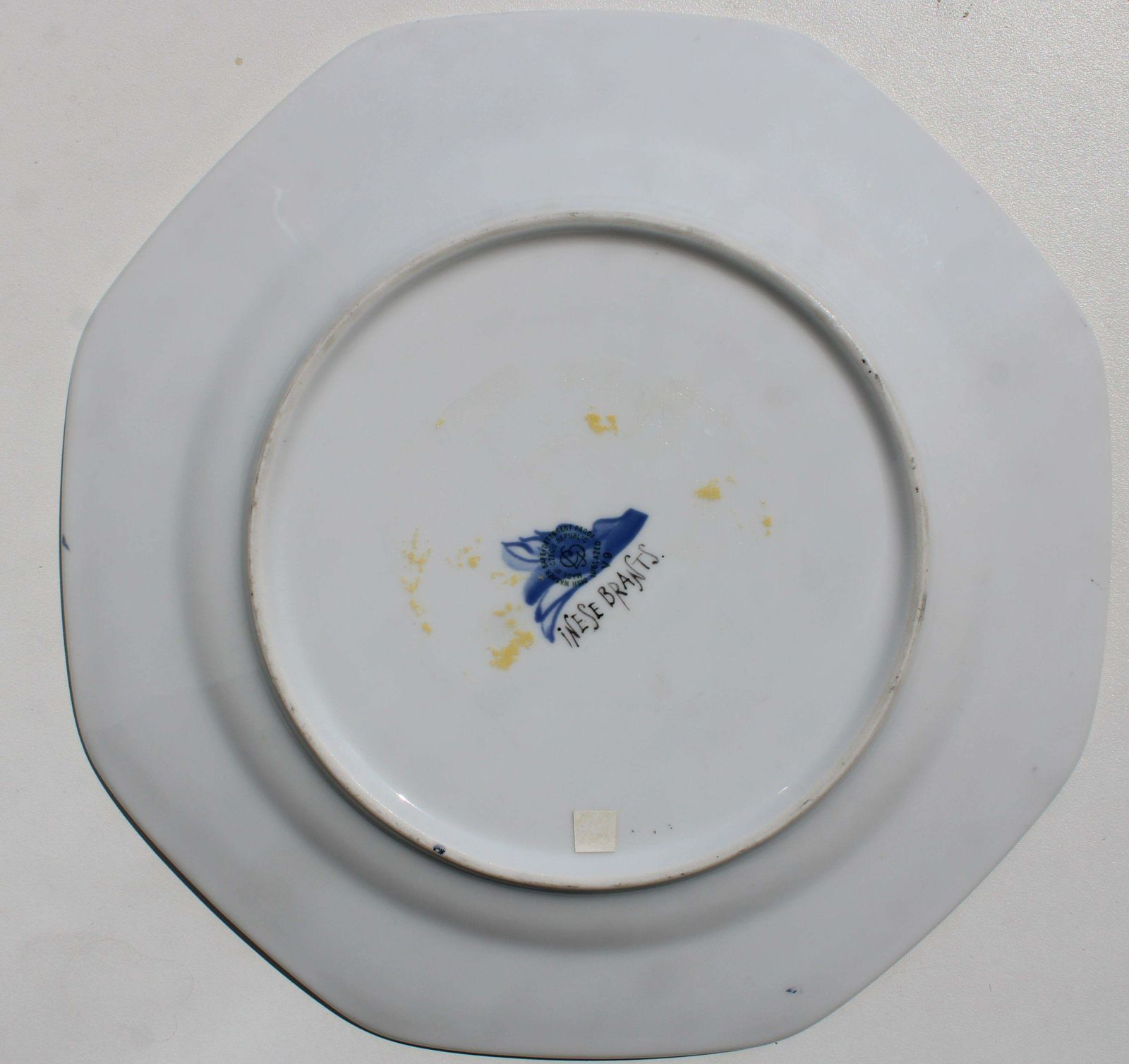 Inese Brants Plates With The Motive Of Holland Porcelain, photo vintage