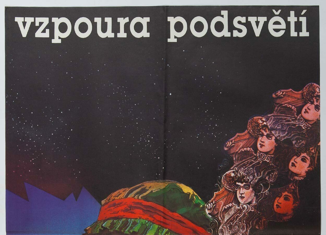 Movie Poster, The Mysteries Of Bucharest, Zdeněk Ziegler, 1984 photo furniture