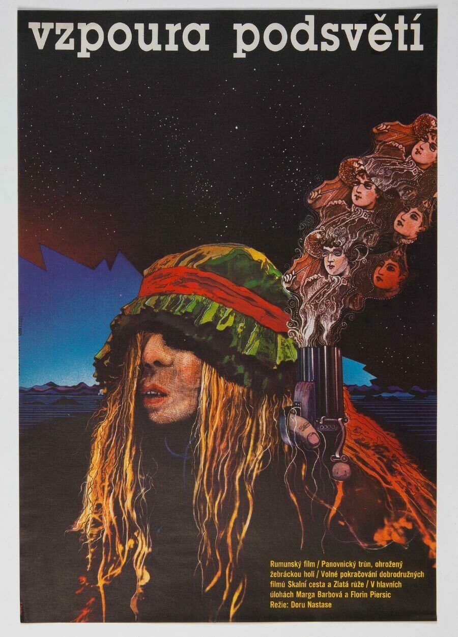 Movie Poster, The Mysteries Of Bucharest, Zdeněk Ziegler, 1984 photo buy