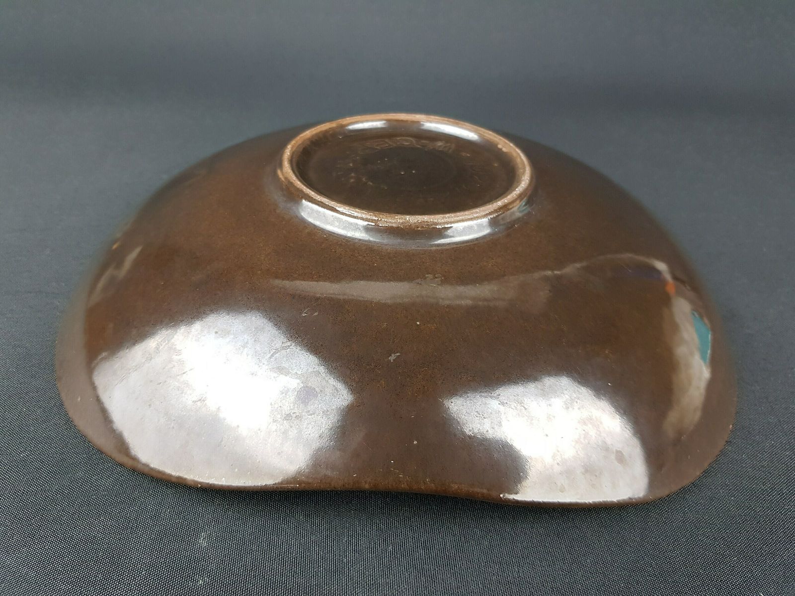 Vintage Baby Blue And Yellow Bowl By Carstens Keramik West German Pottery 1025 24 1950s photo 51.0
