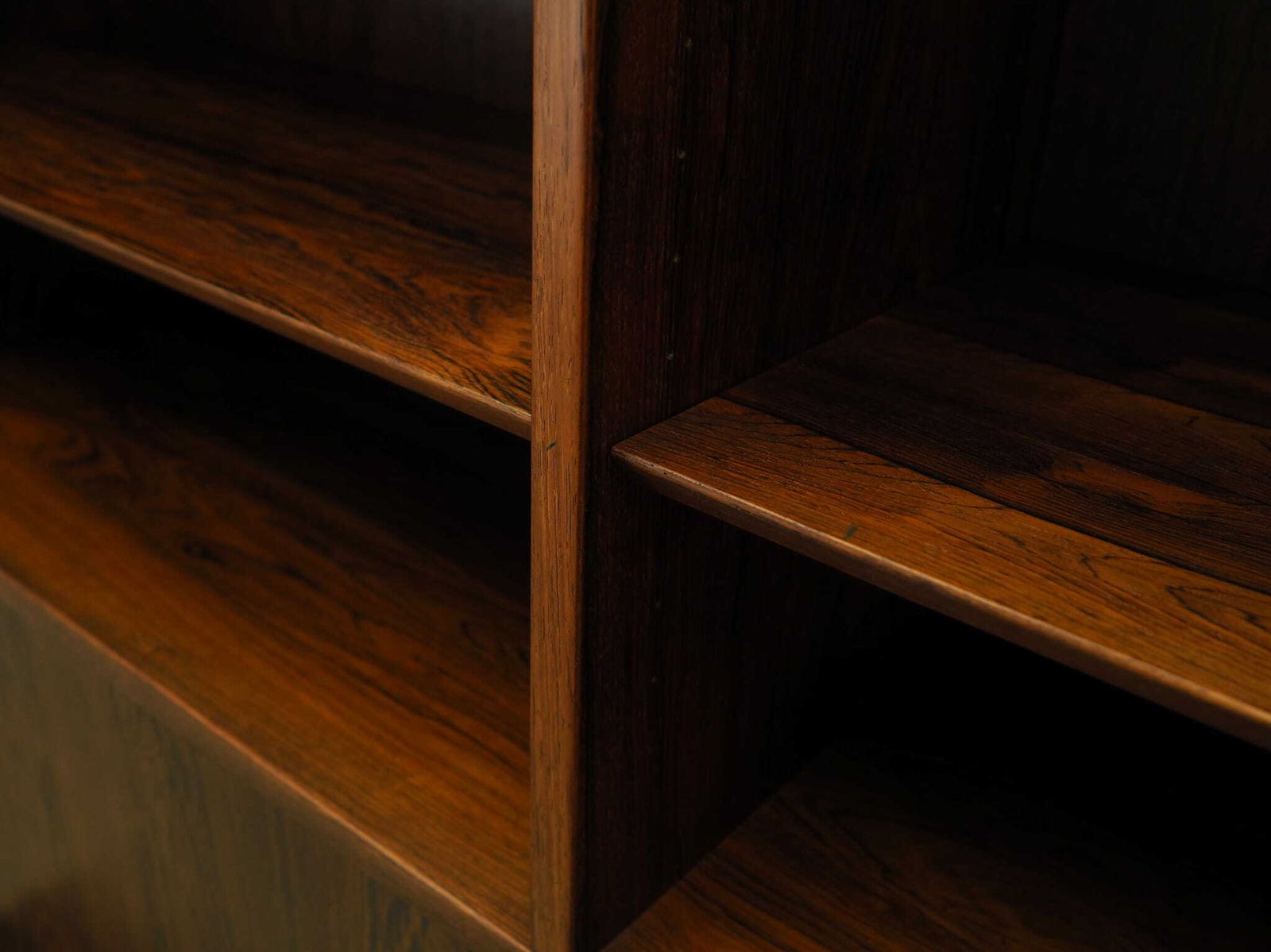 Vintage Bookcase, Danish Design, 1970s, Designer: Carlo Jensen, Production: Hundevad photo vintage
