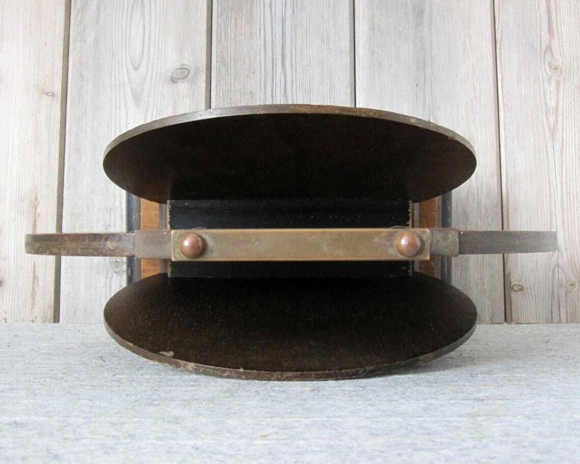 Belgian Art Deco Magazine And Letter Racks With Dog Heads photo Home Decor