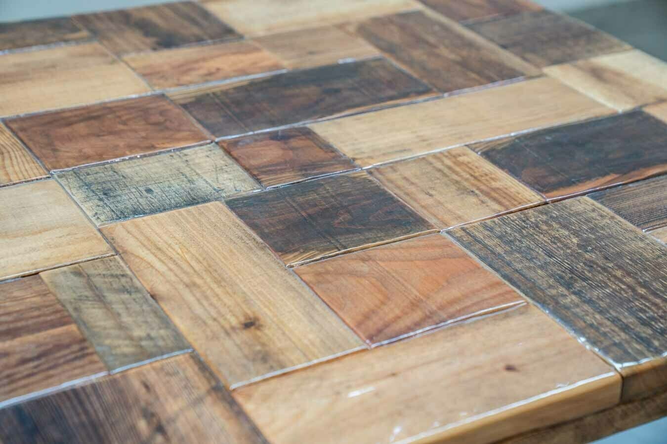Table Artisanale Produite Par Maxvintage Sas photo vinterior