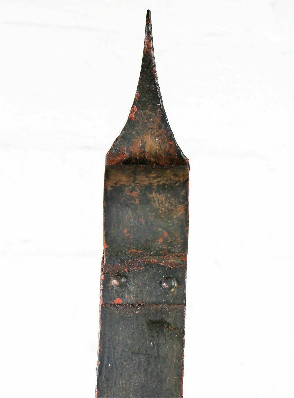An Antique English Shop Entrance Butlers Servant Bell Bronze With Steel Fittings photo vinterior