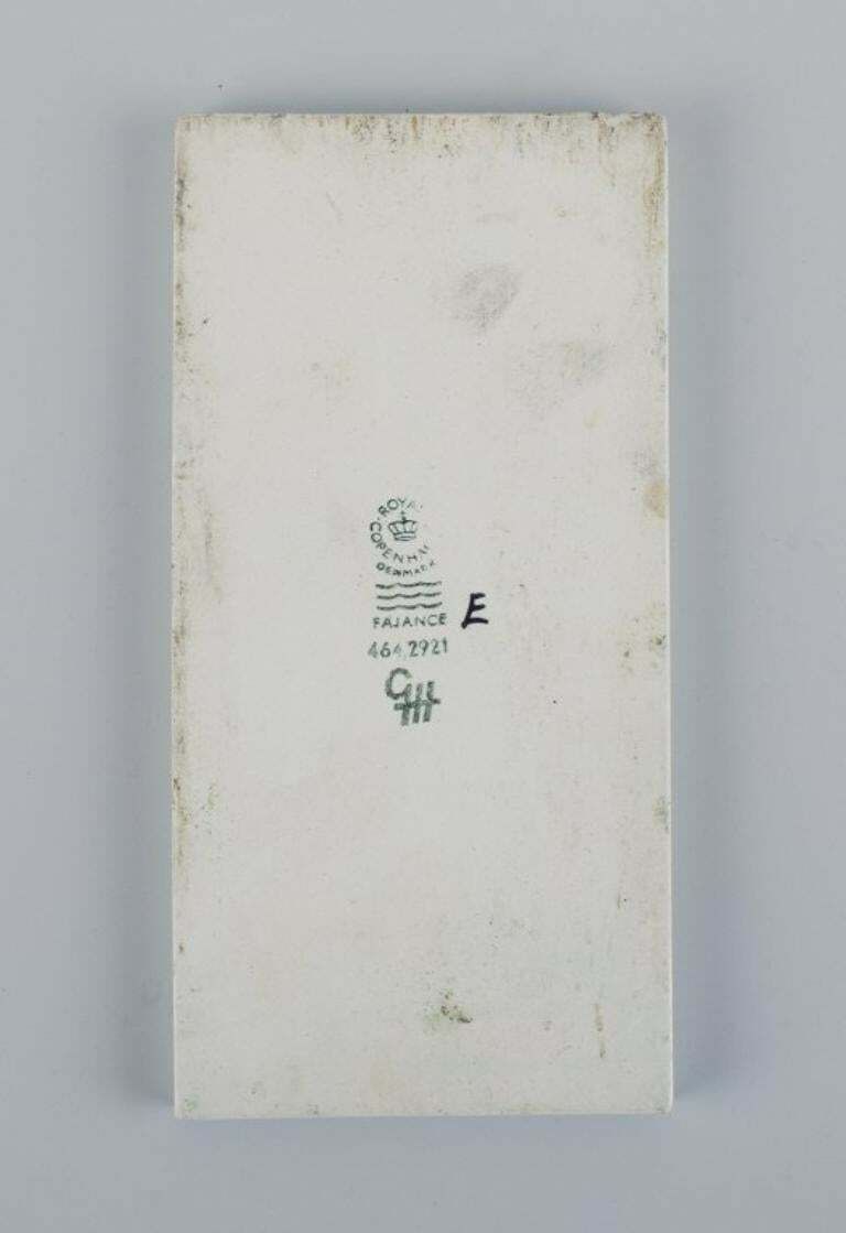Aluminia And Royal Copenhagen, Tenera Faience. Eight Tiles. Approx. 1960s/70s photo Home Fixtures
