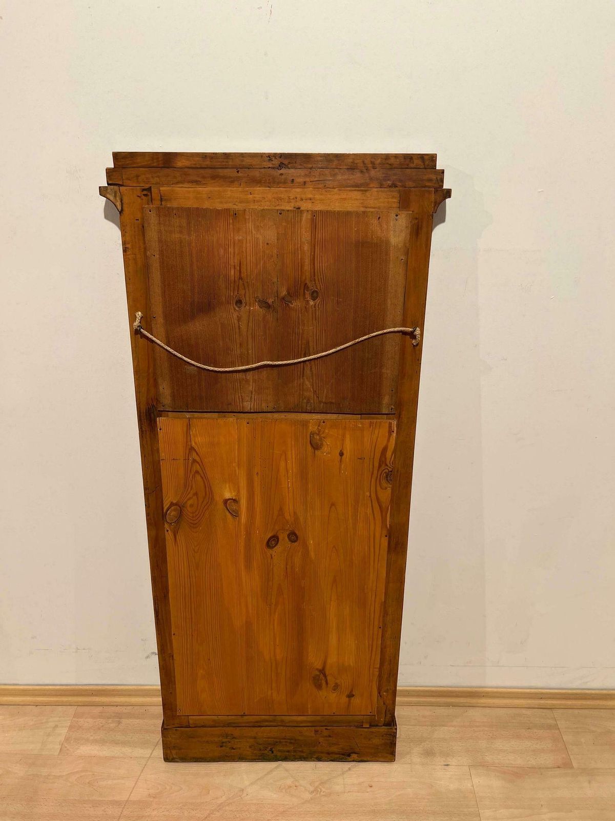 1821.72 Biedermeier Mirror, Mahogany, Birch And Thuja Roots Wood, Austria, Circa 1820 photo