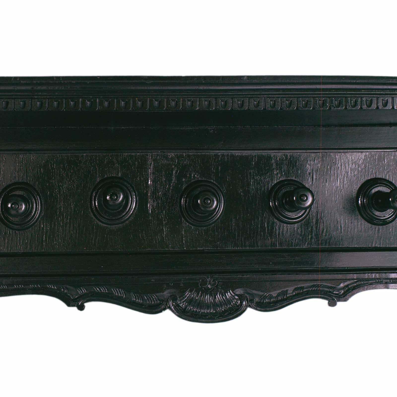 Early 1900s Carved Ebonized Walnut By Dini And Puccini Cascina Tuscany Italy photo Furniture