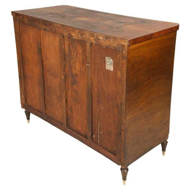 1920s Art Deco Commode By Gaetano Borsani Burl Walnut Wox Polished photo vinterior