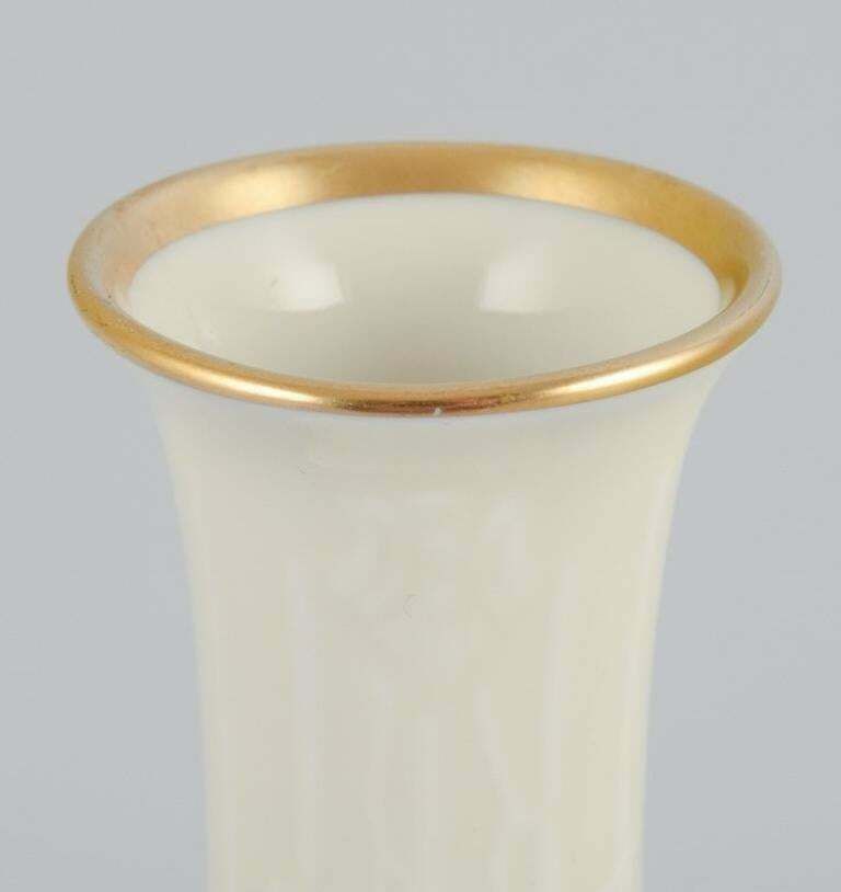 Rosenthal, Germany. "Sanssouci", Cream Coloured Vase Decorated With Figures. photo 262.0
