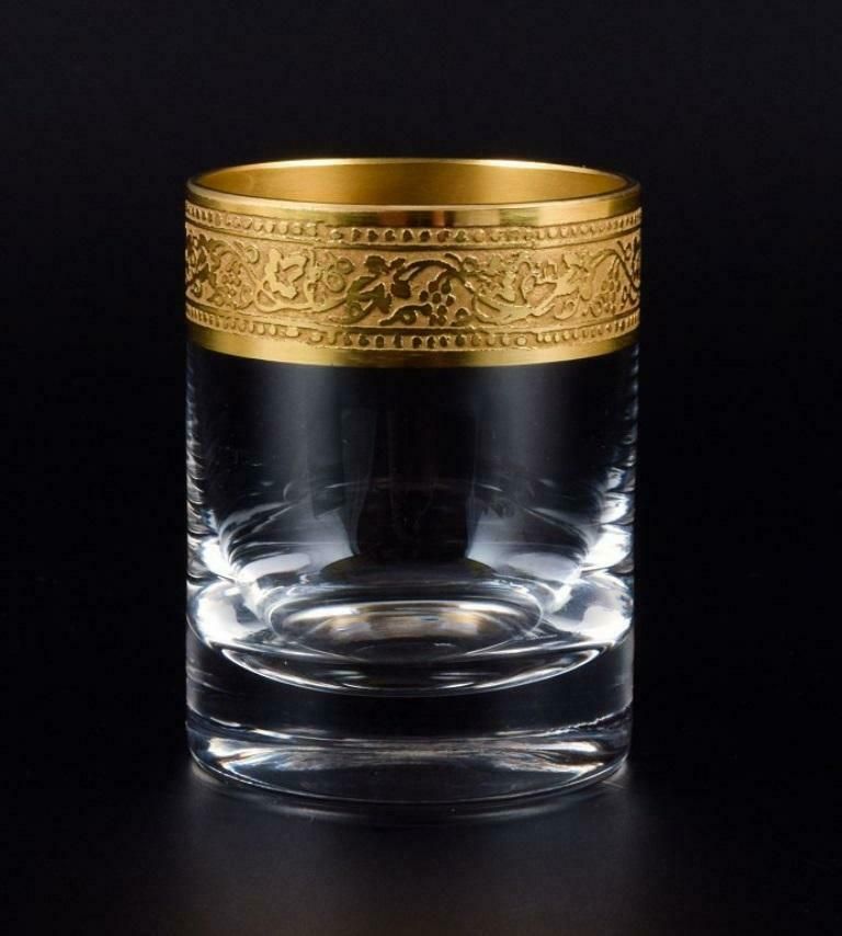 Rimpler Kristall, Zwiesel, Germany, Six Mouth Blown Crystal Shot Glasses. photo furniture