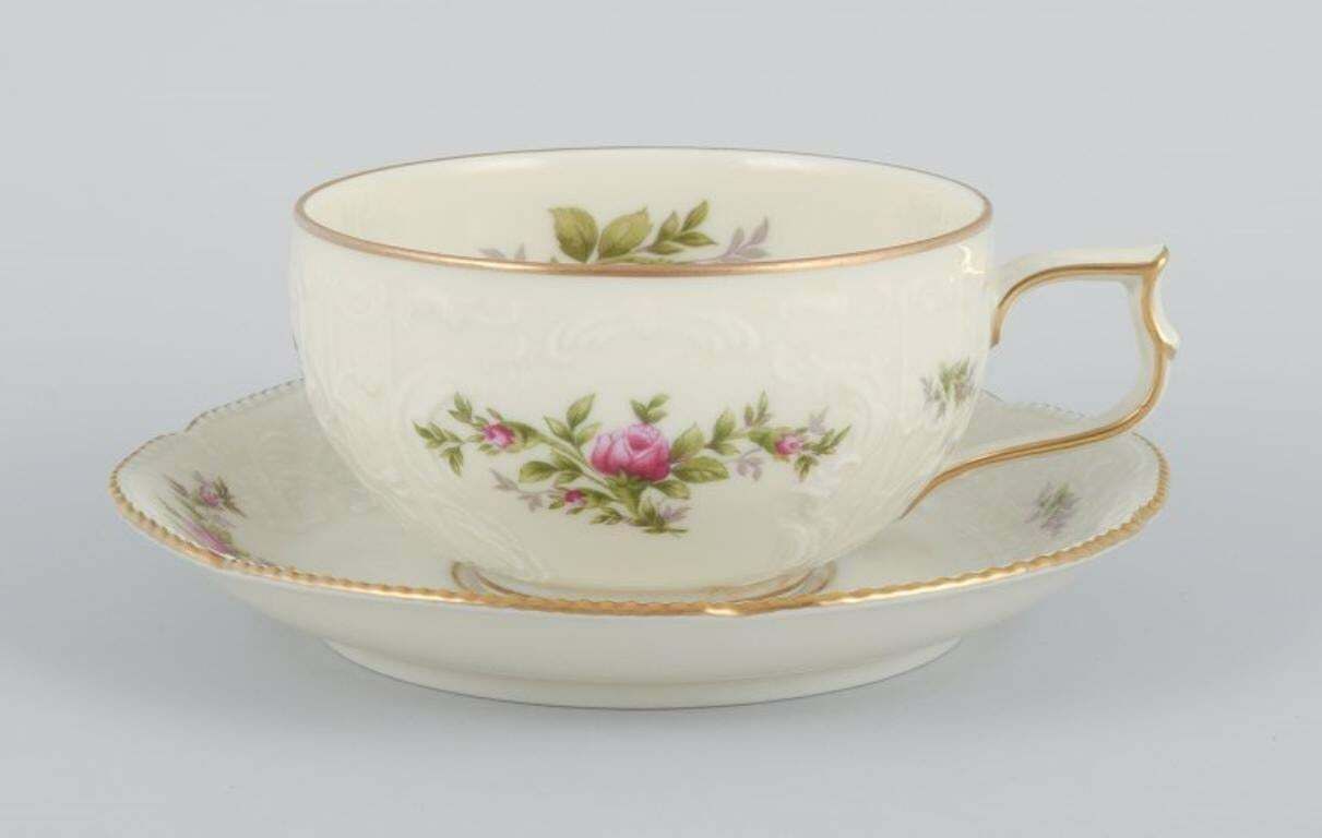 Rosenthal, Germany. "Sanssouci", Six Cream Coloured Teacups With Saucers. photo furniture
