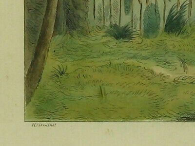 Aquatint By Henry Thomas Alken. Titled "The Jump" photo for sale