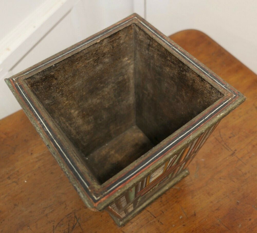 Vintage Novelty Waste Paper Basket photo for sale